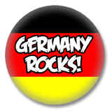 Deutschland Button - Germany Rocks