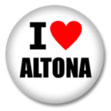 Hamburg Button - I Love Altona