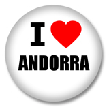 Andorra Button - I love Andorra