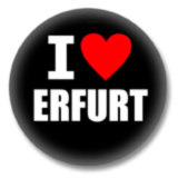 I love Erfurt Button