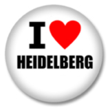 I love Heidelberg Ansteckbutton