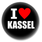 I love Kassel Button