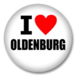 I love Oldenburg Ansteckbutton