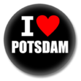 I love Potsdam Button