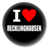 I love Recklinghausen Button