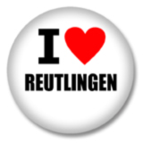 I love Reutlingen Ansteckbutton