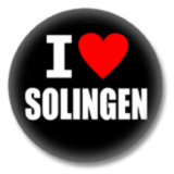 I love Solingen Button