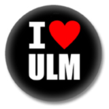 I love Ulm Button