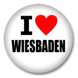 I love Wiesbaden Ansteckbutton