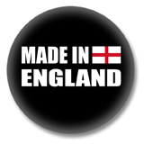 England Button - Made in England