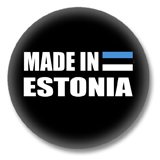 Estland Button - Made in Estonia