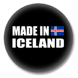 Island Button - Made in Iceland