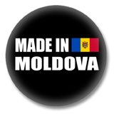 Moldawien Button - Made in Moldova