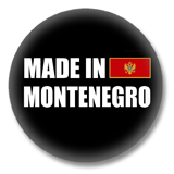 Montenegro Button - Made in Montenegro
