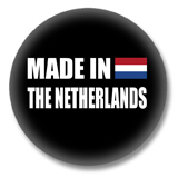 Niederlande Button - Made in the Netherlands