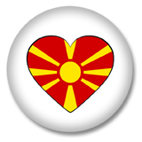 Mazedonien Ansteckbutton