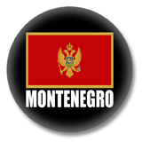 Montenegro Flagge Ansteckbutton
