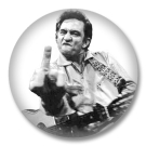 Johnny Cash Button Badge / Ansteckbutton - Nr.1