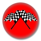 Button Badge / Ansteckbutton - Racing Flags