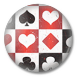 Poker Button Badge