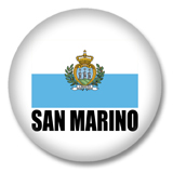San Marino Flagge Button