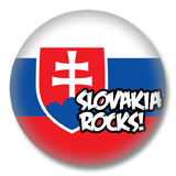 Slowakei Button - Slowakia Rocks