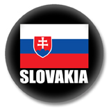 Slowakei Flagge Ansteckbutton