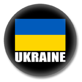 Ukraine Flagge Ansteckbutton