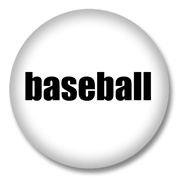 Baseball Button – Schwarz auf Weiß