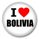 Bolivien Button — I love Bolivia