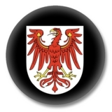 Deutschland Ansteckbutton — Bundesland Brandenburg