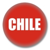 Chile Button — Schriftzug Chile