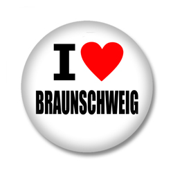 I love Braunschweig Ansteckbutton