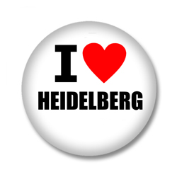 I love Heidelberg Ansteckbutton