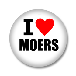 I love Moers Ansteckbutton