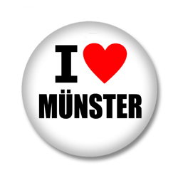 I love Münster Ansteckbutton