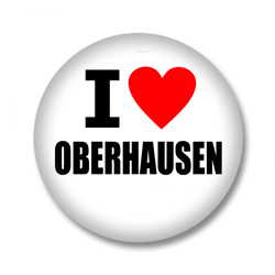 I love Oberhausen Ansteckbutton