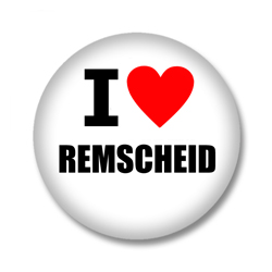 I love Remscheid Ansteckbutton