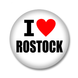 I love Rostock Ansteckbutton