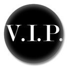 VIP - Sprüche Button Badge